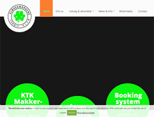 Tablet Screenshot of ktk-tennis.dk